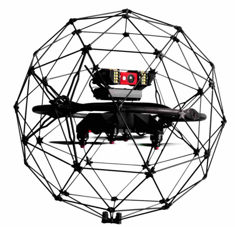 Elios Drohne Indoor Inspektion Käfig LED Fluter