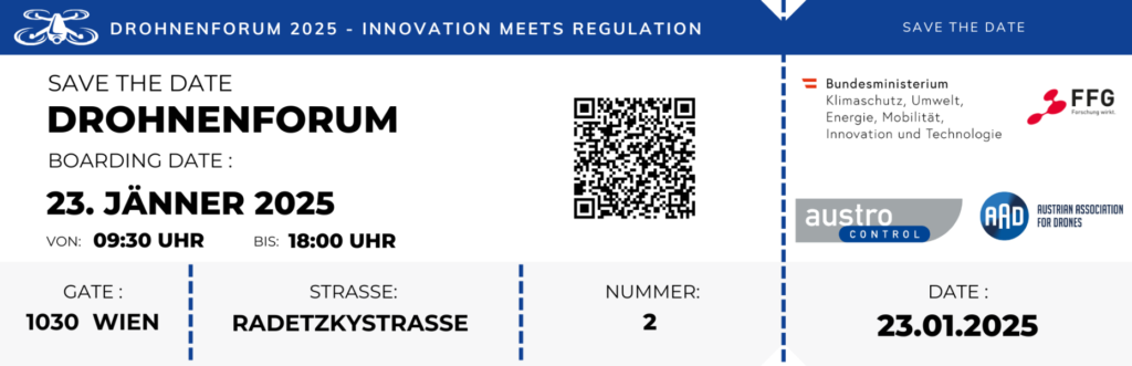 Drohnen Forum Österreich 2025: Austro Control, FFG, BMK, AAD