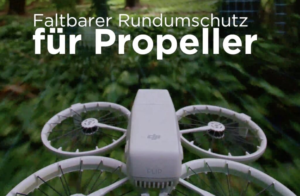 DJI Flip: Faltbarer Propellerschutz