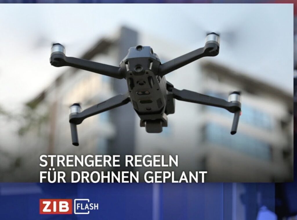 Drohnenabwehr: strengere Regeln für Österreich geplant 2026, Quelle: ORF